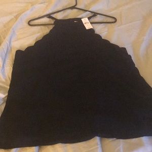 Navy Blue tank top from LOFT